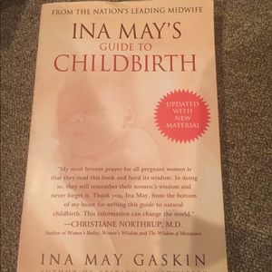 Ina May’s guide to childbirth book